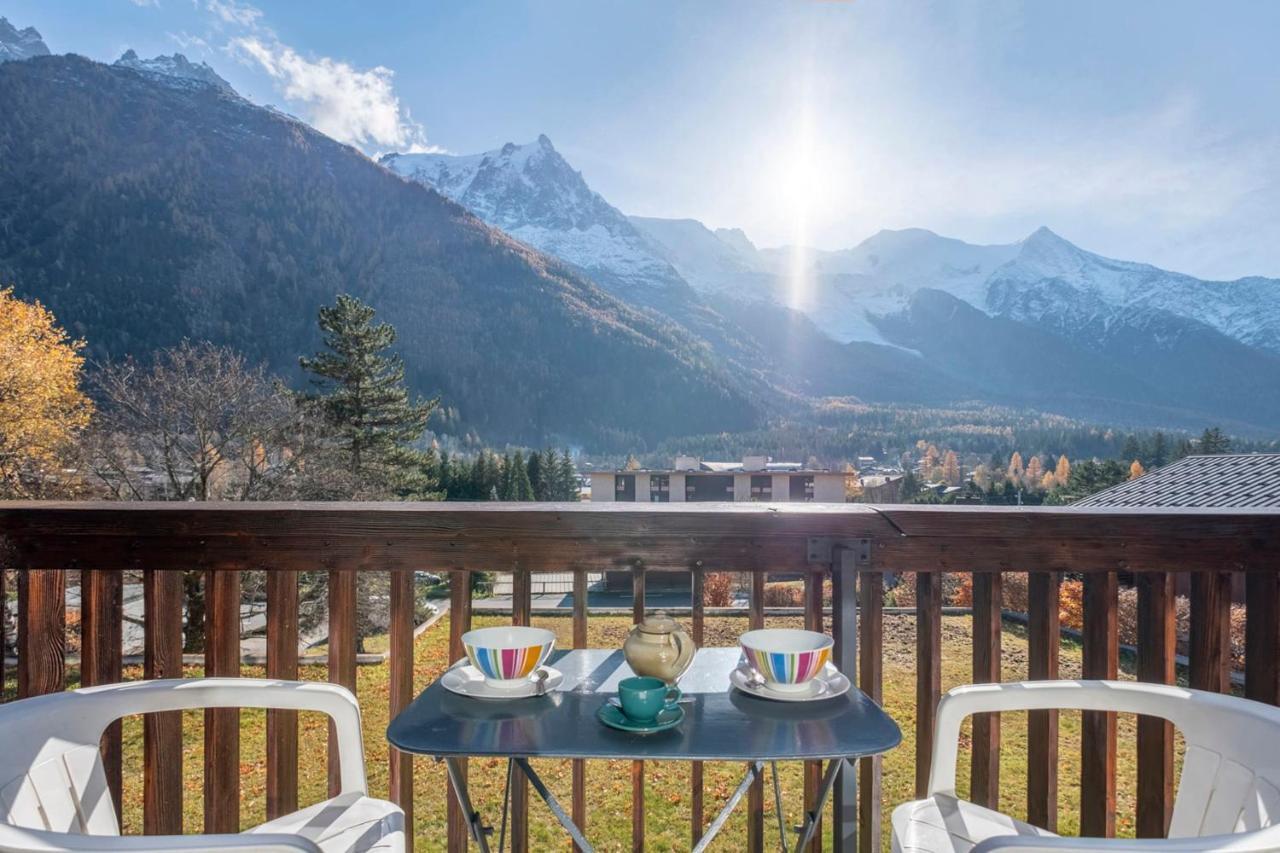 Nice Studio With Balcony In Chamonix Exterior photo