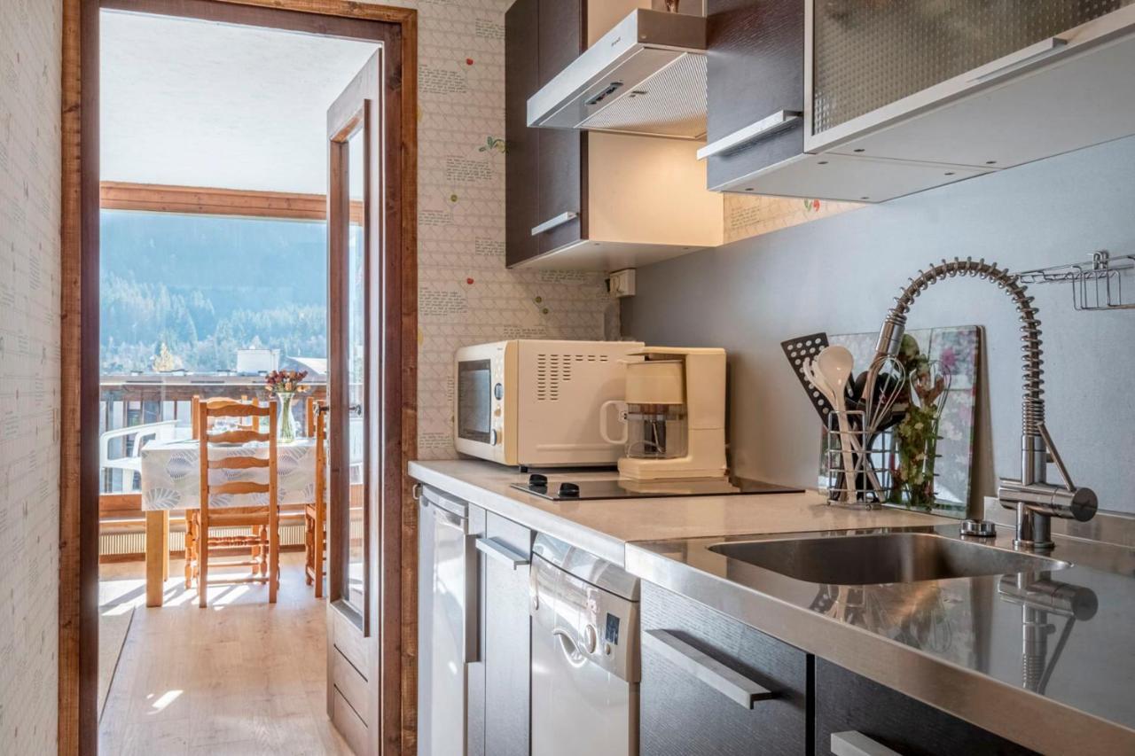 Nice Studio With Balcony In Chamonix Exterior photo